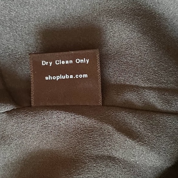 NWT Black and Gold Mesh Blouse, Back Zipper, $295 MSRP - Picture 6 of 7